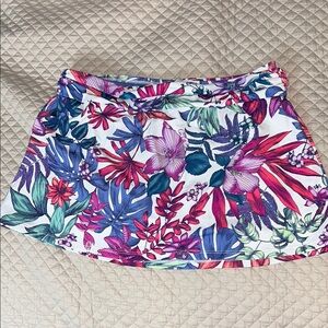 Tommy Bahama Tropical Floral swim Skirt - Small - New!